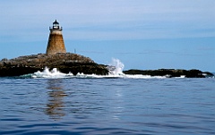 Saddleback Ledge Lighthouse in Maine